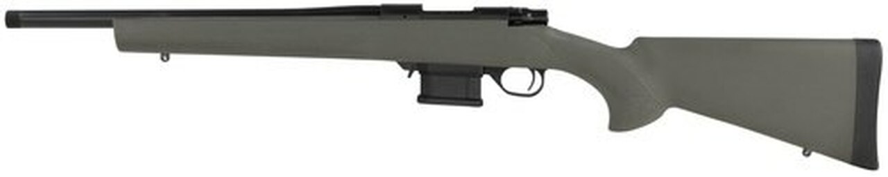 Howa 1500 Mini Action .300 Blackout, 16″ Barrel, HTI Pillar-Bedded Stock, OD Green, 10rd