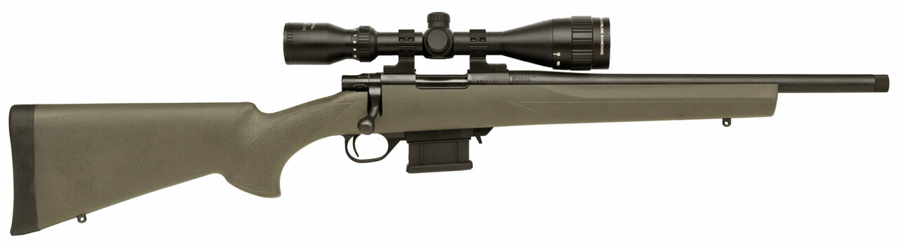 Howa 1500 Mini Action .300 BLK, 16″ Barrel, 3-10×44 Game Pro, OD Green, 10rd