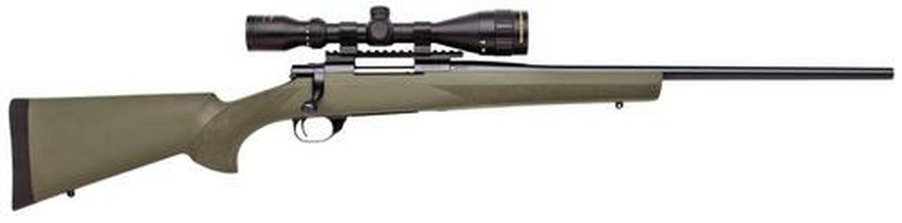 Howa + .223, 20″, W3-10×44 Scope, Green Synthetic Stock