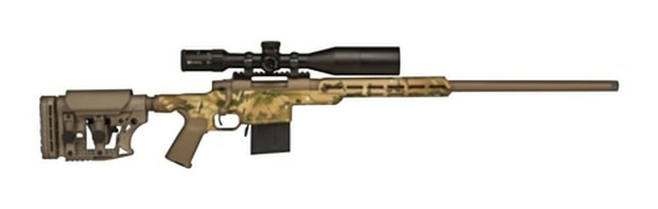 HOWA APC Rifle 6.5 Creedmoor 26″ Barrel Aluminum Chassis, Multicam Flat Dark Earth Camo