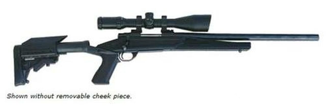 Howa/Axiom Varminter Package .223 24 Inch Blued Heavy Barrel Black Axiom Stock 5 Rounds With 4-16X44mm Nighteater Riflescope