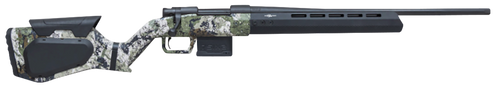 Howa Hera H7 6.5 Creedmoor, 24″ Threaded Barrel, XK7 Kings Camo w/ Black Webbing, 5rd