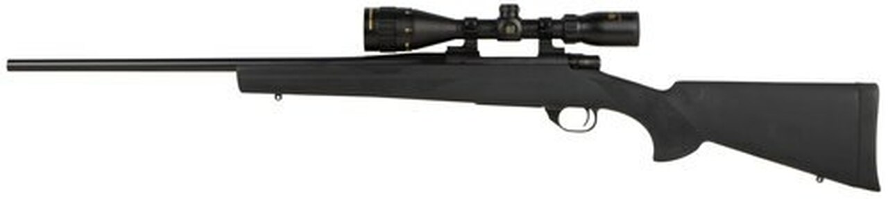 Howa Hogue, 6mm Creedmoor, 22″, 4rd, 3.5-10x44mm Gameking Scope, Blued, Black