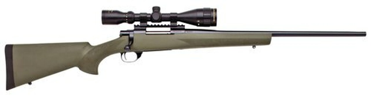 Howa Hogue Gameking 6.5 Creedmoor, 3.5-10x44mm Nikko Stirling Scope, Hogue Pillar-Bedded Overmolded Stock, OD Green, 5rd
