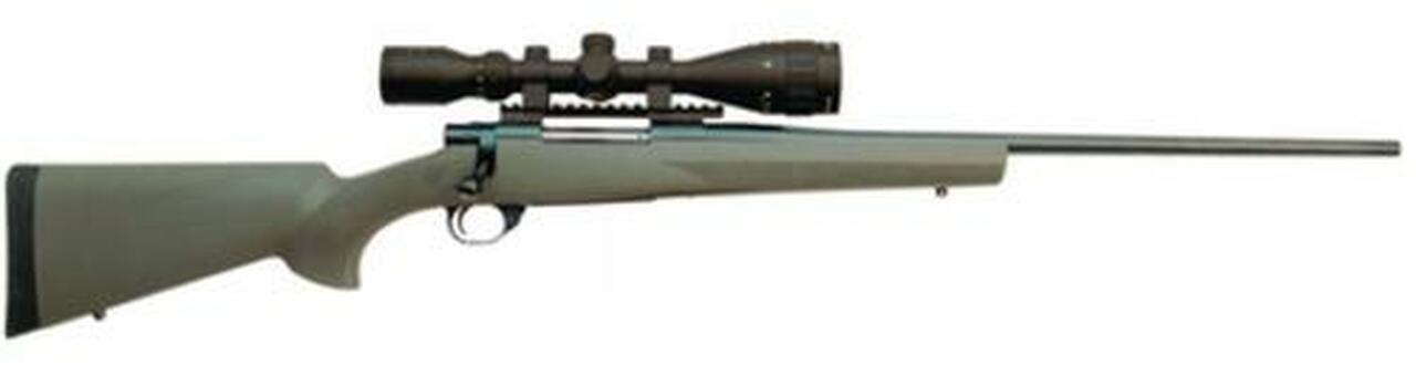 Howa/Hogue GameKing Scope Package .30-06 Springfield 22″ Contour Barrel Blue Finish Olive Drab Green Hogue Stock 5rds With GameKing 3.5-10x44mm Riflescope