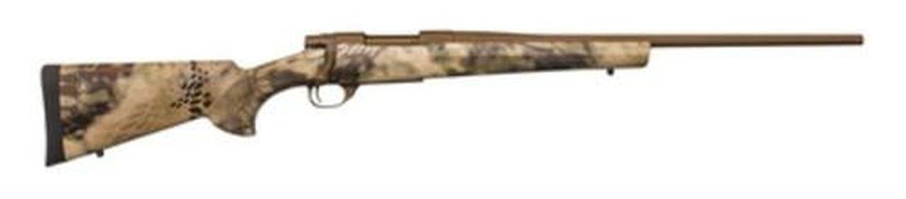 Howa/Hogue Kryptek Rifle 6.5 Creedmoor 22″ Barrel Austrian Brown Cerakote Finish Kryptek Highlander Stock 5rd