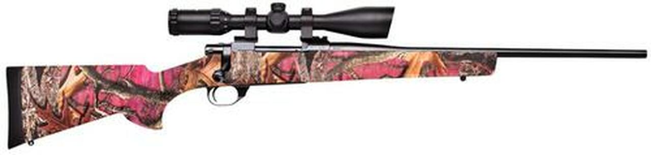 Howa Hogue Yth 2-N-1 Scope Pkg Bolt 308Win 20″ Hogue Stock Foxy Woods