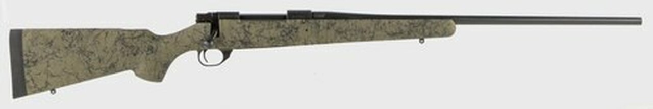 Howa HS Precision Rifle Bolt 300 Win Mag 24″ Barrel, Synthetic HS Precision Green, Black Web Stock Black, 3rd