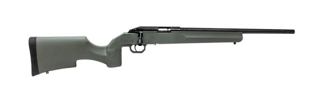 Howa M1100 .22 WMR, 18″ #4 Contour Barrel, HTI Stock, OD Green, 10rd