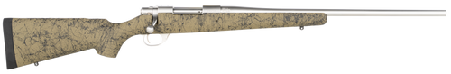 Howa M1500 308 Winchester, 22″ Threaded Barrel, Green/Black Webbed, 5rd