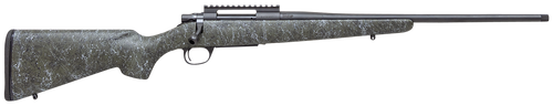Howa M1500 Super Lite 7mm-08 Remington, 20″ Barrel, Carbon Fiber Green Gray & Black Webbing Stock, 5rd