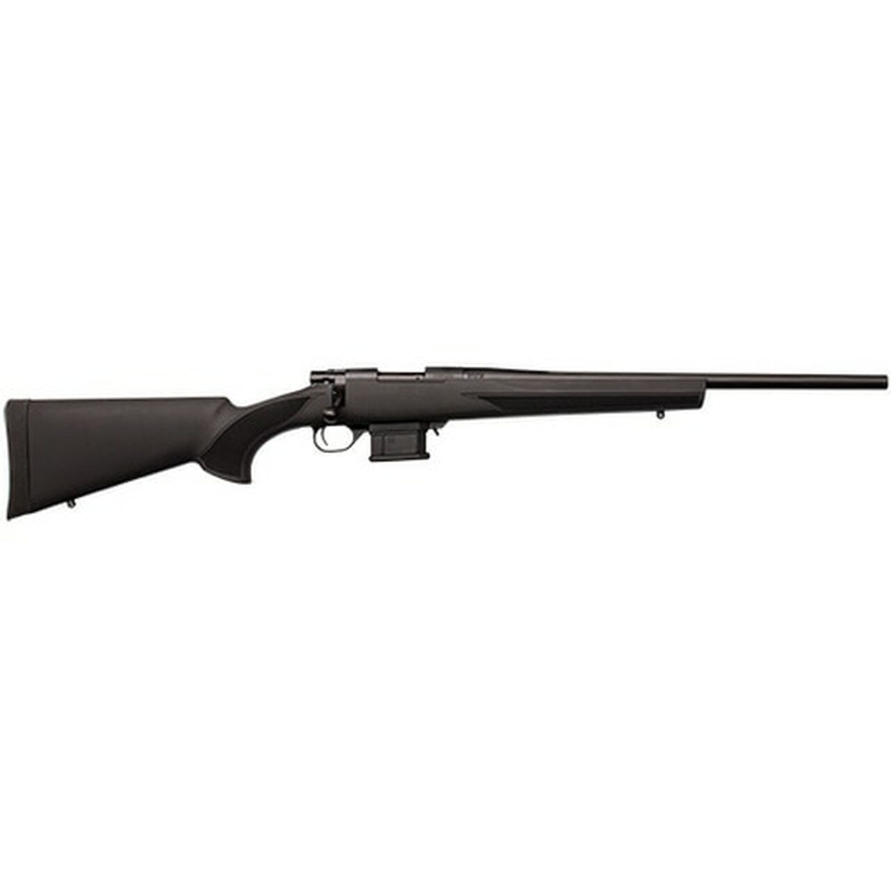 Howa Mini Action 6.5 Grendel, Heavy Barrel HTI Stock, MAG KIT, 20″ #6 Threaded 5/8″X24 1-8″, Black