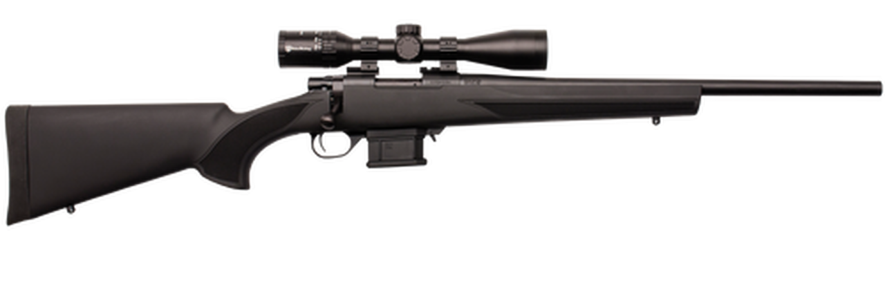 Howa Mini Action Rifle Package 6.5 Grendel, 22″ Barrel, Blued, Green Stock, 10rd