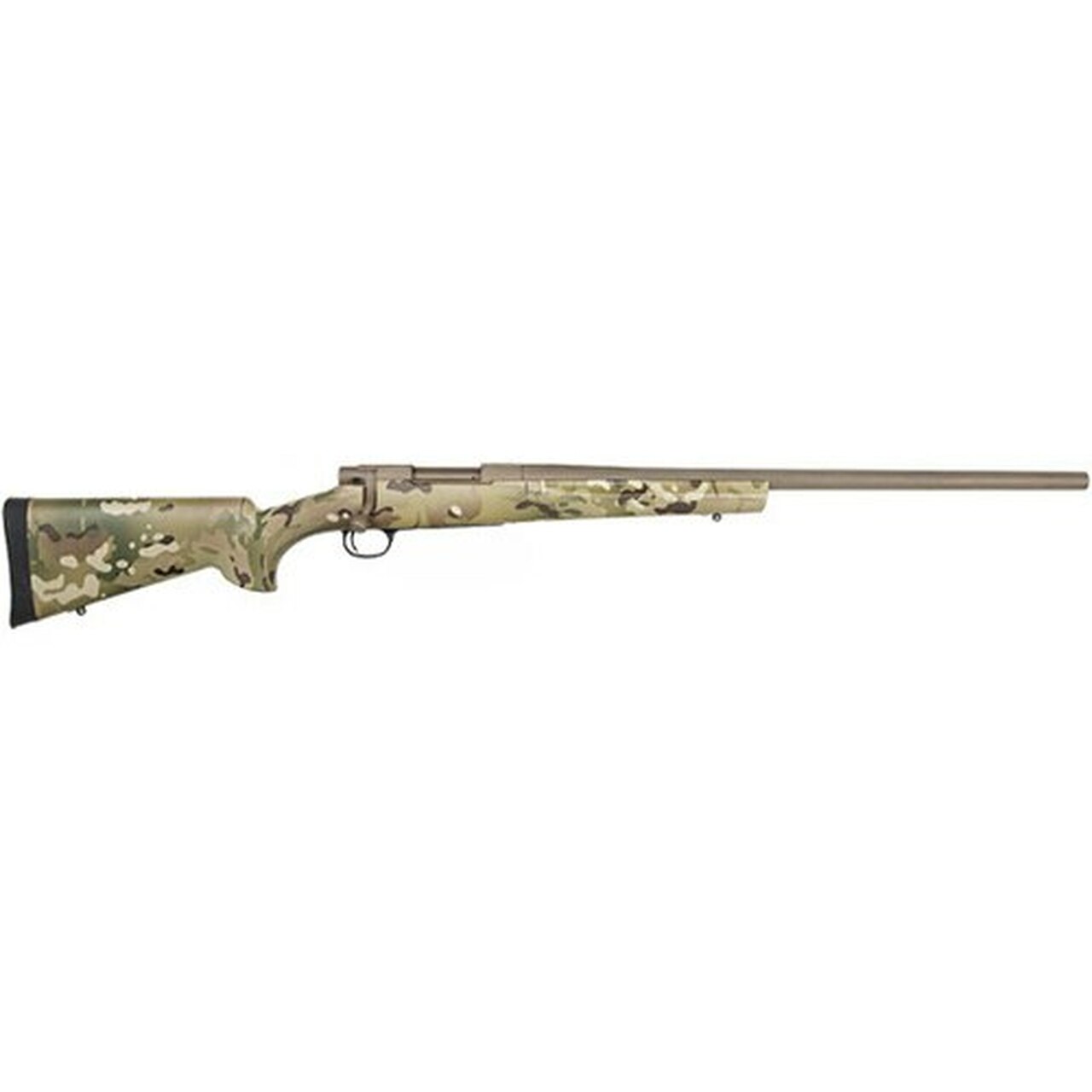 Howa Multicam Cerakote Heavy Barrel 308 Win, Hogue Stock, Cerakote Barreled Action, 24 #6 Threaded 5/8″X24 1-10, Multicam/Flat Dark Earth