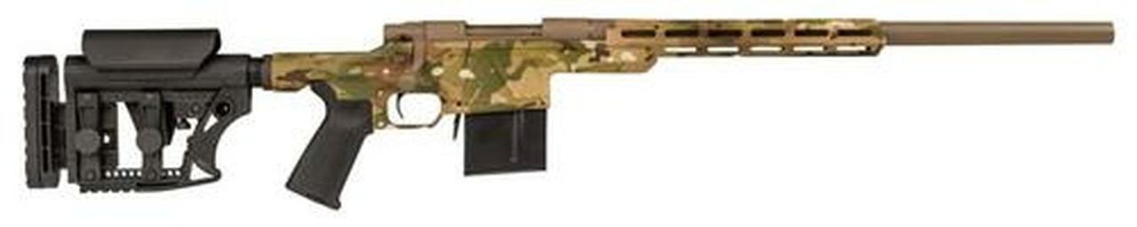 Howa MultiCam Rifle, .243 Win, 24″ Heavy Barrel, 5rd, Luth AR Stock, Flat Dark Earth Cerakote