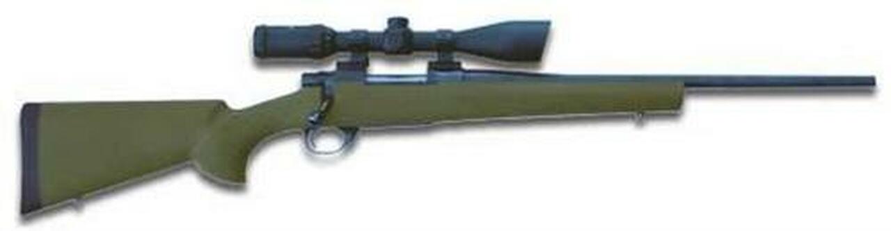 Howa Ranchland Compact Rifle Combo, .22-250 Rem, 20″, OD Green Stock, Blued, 3-10×42 Scope