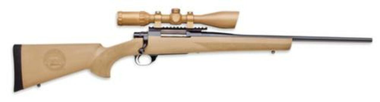Howa Ranchland Compact Rifle/Scope Package .204 Ruger 20″ Blued Barrel Synthetic Sand Stock 5rds With 2.5-10x42mm Riflescope