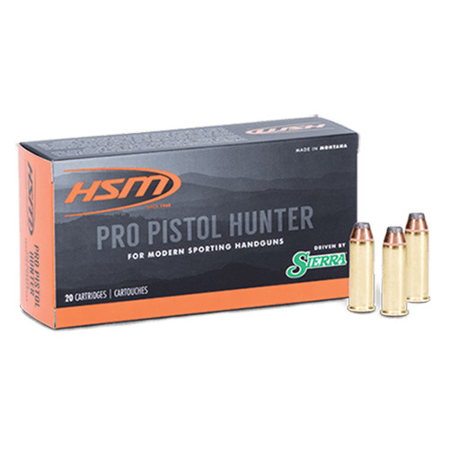 HSM 41 Remington Magnum, 210gr, Jacketed Hollow Cavity, 50rd Box