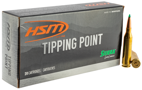 HSM Ammo Tipping Point 270 Win,150gr, SST, 20rd Box