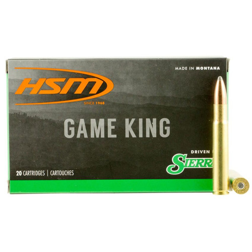 HSM Game King 35 Whelen, 200gr, Boat Tail 20rd Box