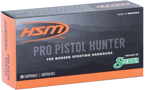 HSM Pro Pistol Hunter 460 S&W Magnum, 300gr, Jacketed Soft Point, 20rd Box
