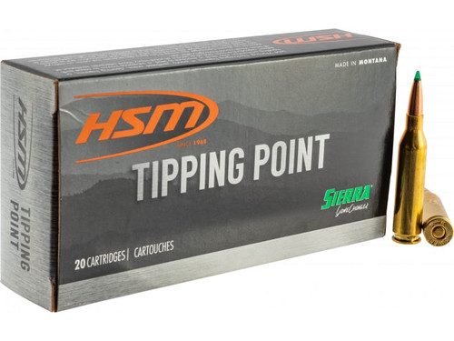 HSM Tipping Point 30-06 Springfield, 165gr, SST 20Bx/20Cs