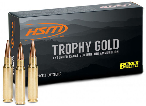 HSM Trophy Gold 6.5 Grendel, 130gr, Jacketed Hollow Point, 20rd Box