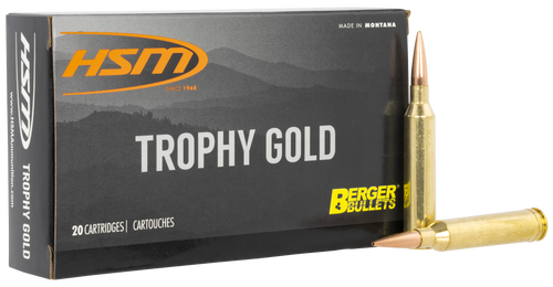 HSM Trophy Gold 6.5×284 Norma, 130gr, Berger Hunting VLD Match, 20Bx/25Cs
