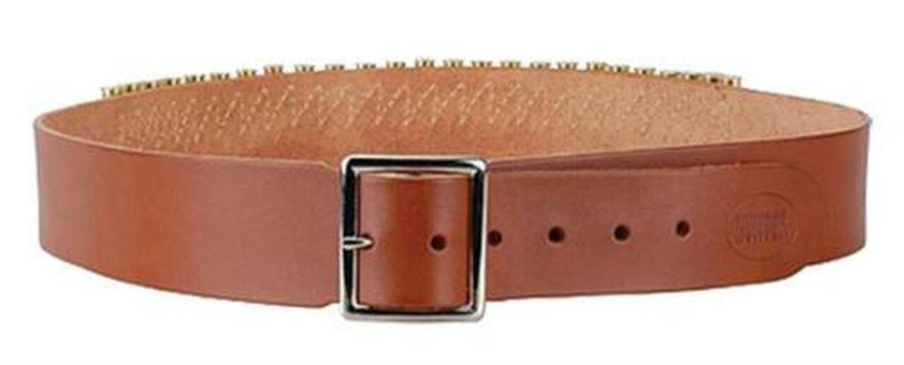 Hunter 2″ Cartridge Belt 45LC, Medium, Brown, Leather