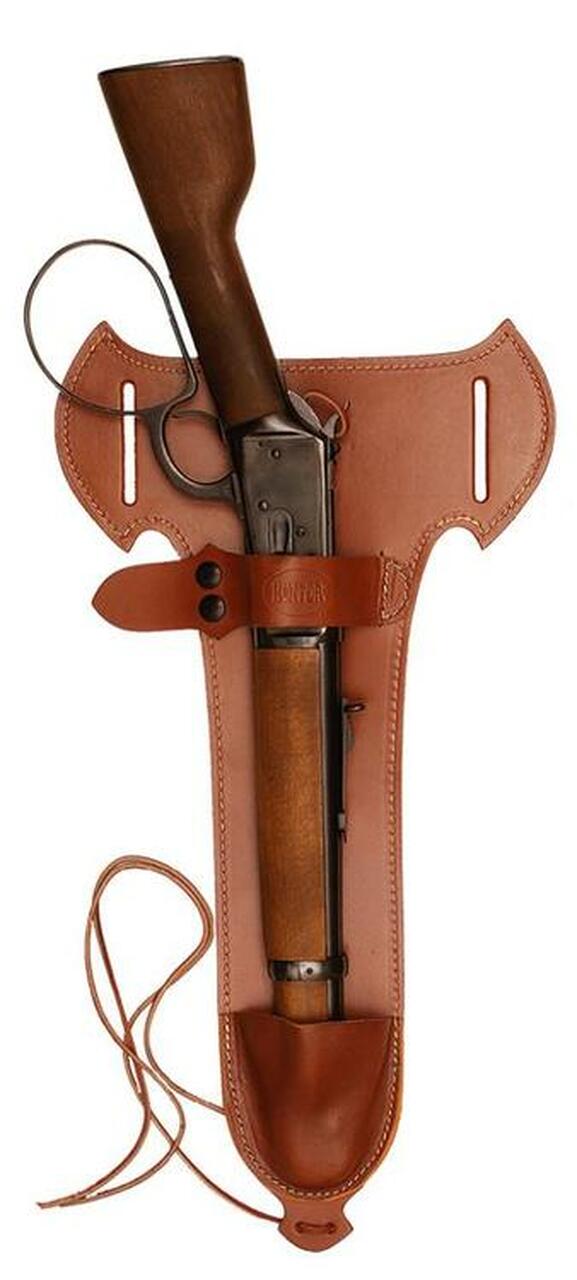 Hunter Trapper Hills Rossi Ranch Hand/Henry Mare’s Leg, Belt Holster, Brown, Leather