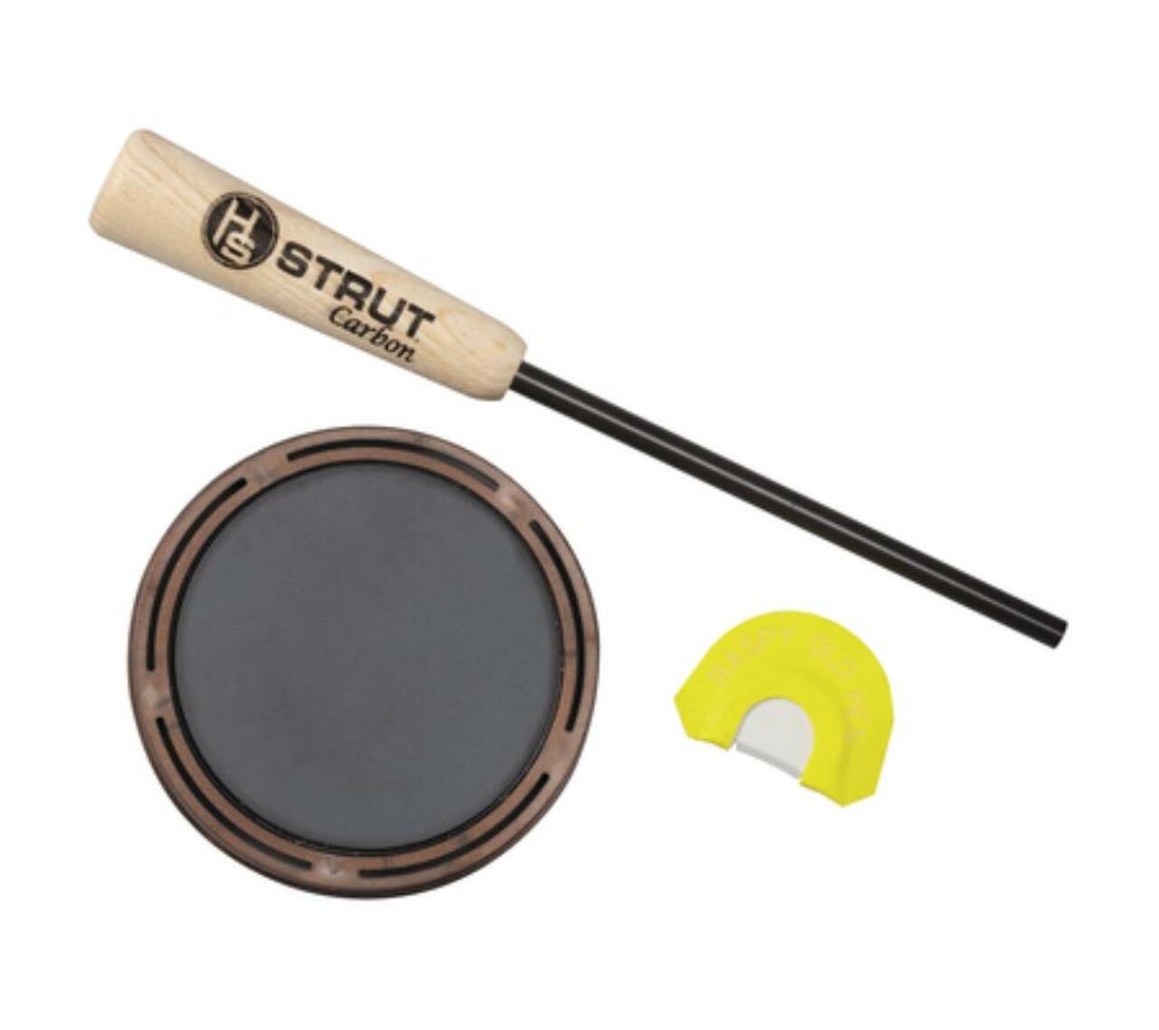 Hunter’s Specialties Raspy Old Hen Slate with Carbon Striker Includes Premium Flex Raspy Old Hen Diaphragm Call