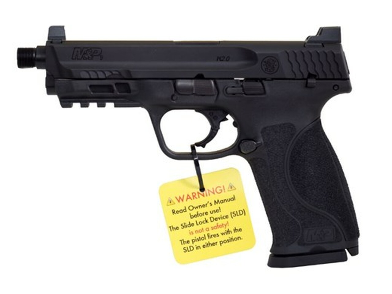 Hush Puppy Project S&W M&P 2.0 9mm, 4.6″ Threaded Barrel, Slide Lock Device 17rd Mag