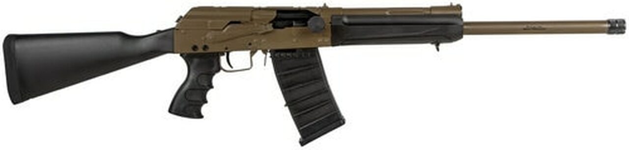I.O. Kral XP Semi-Auto 12 Ga, 19″ Barrel, Black Synthetic Stock, Flat Dark Earth, 5rd