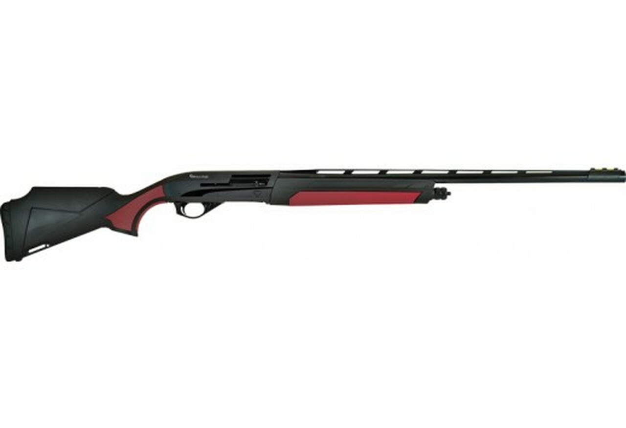 Impala Plus 12 Ga, 28″ Barrel, 3″, TruGlow, Black/Red, Blued, 5rd