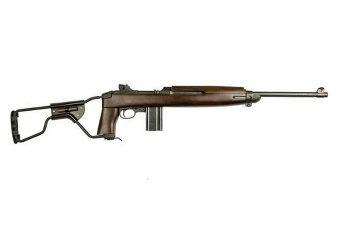 Inland M1 Carbine Paratrooper .30 Carbine 18″ Barrel Wire Stock 15rd Mag