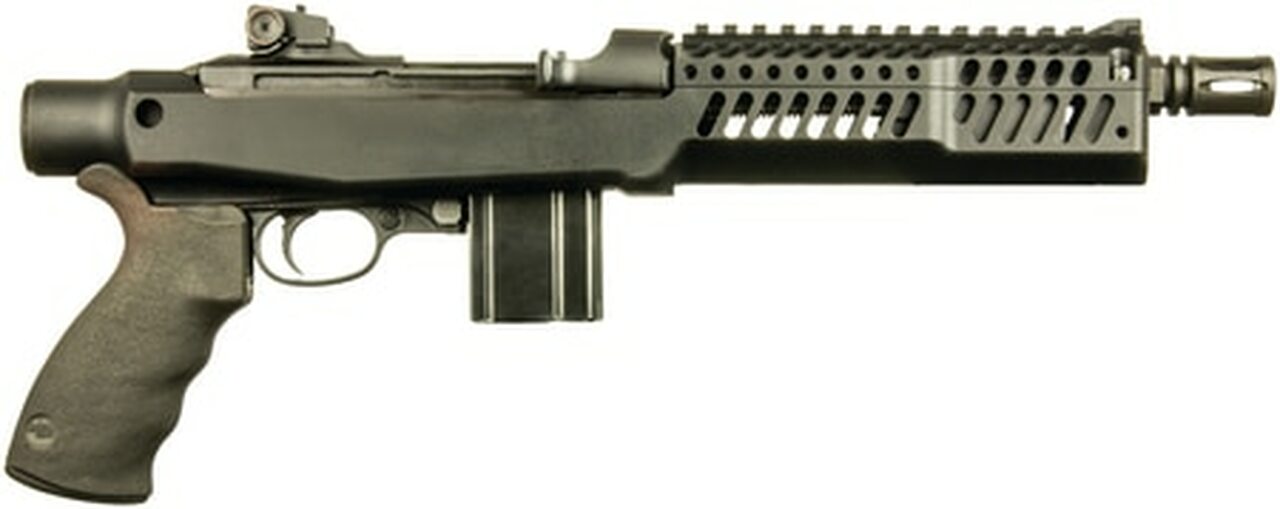 Inland Mfg M30IMP, .30 Carbine, 7.5″ Barrel, 10rd, Sage EBR Aluminum, Matte Black