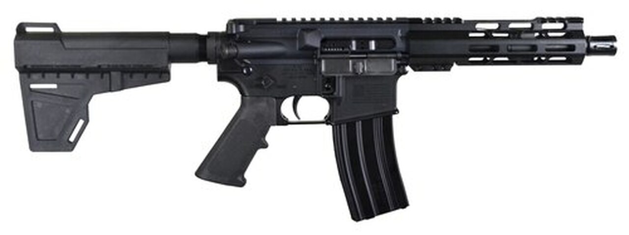 Inter Ordnance M215 Micro M-Lok 7 With Brace 556mm/223, 7.5″ Barrel, 30rd