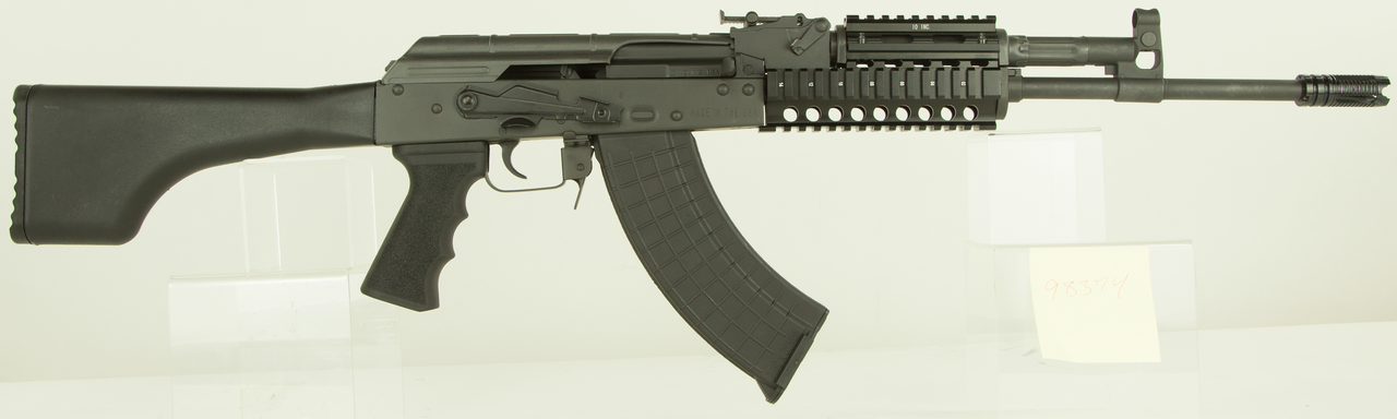 Interarms AKM247T AK-47 Rifle SA 7.62X39 16.3″ Barrel, Synthetic Black Stock Black, 30rd