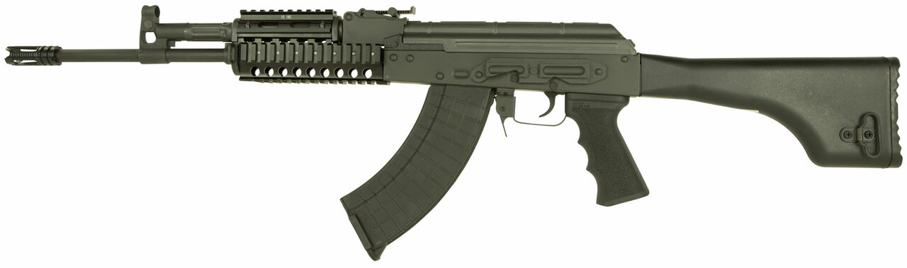Interarms AKM247T AK-47 Rifle SA 7.62X39 16.3″ Barrel, Synthetic Black Stock Black, 30rd