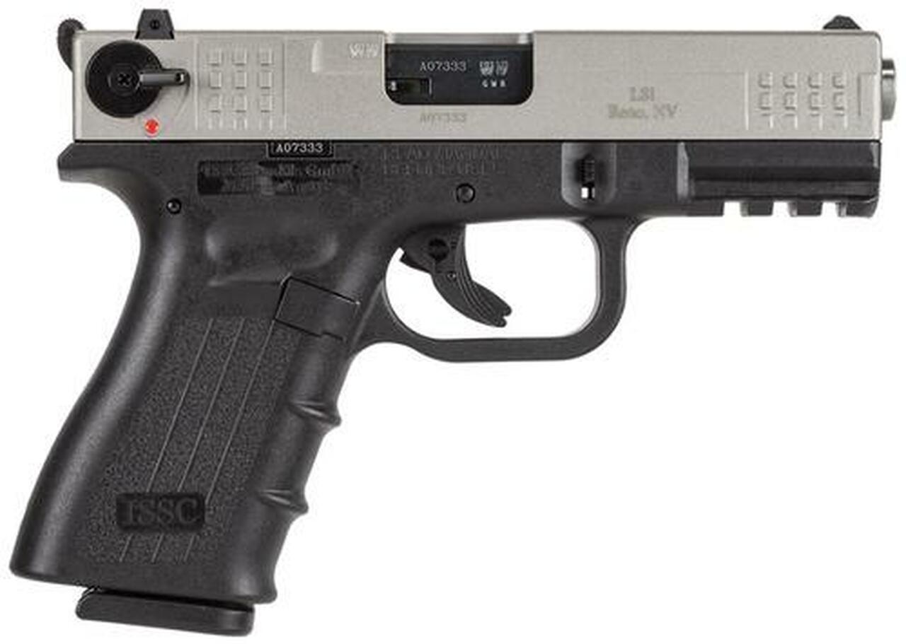 ISSC M22 Standard 22LR 4″ Barrel, Black Poly Frame/Brushed Chrome Slide, 10rd