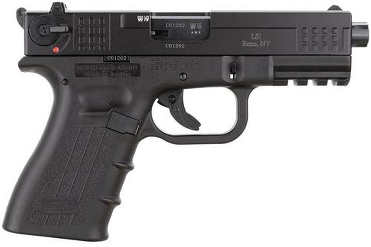 ISSC M22 Threaded 22LR 4.375″ Threaded Barrel,, Polymer Grip/Frame Black, 10 rd