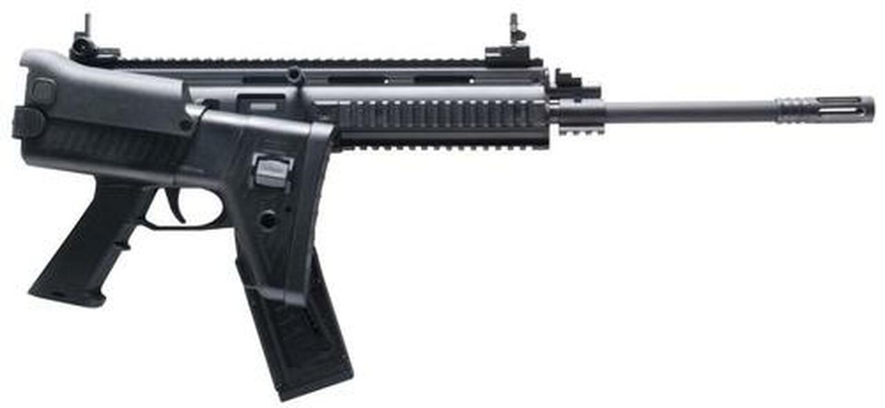 ISSC MK22 Sport Rifle, SCAR Type, 22LR, 16″, 10RD, Black