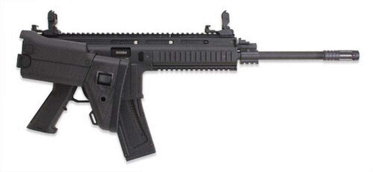 ISSC MK22 Sport Rifle, SCAR Type, 22LR, 16″, 22RD, Black