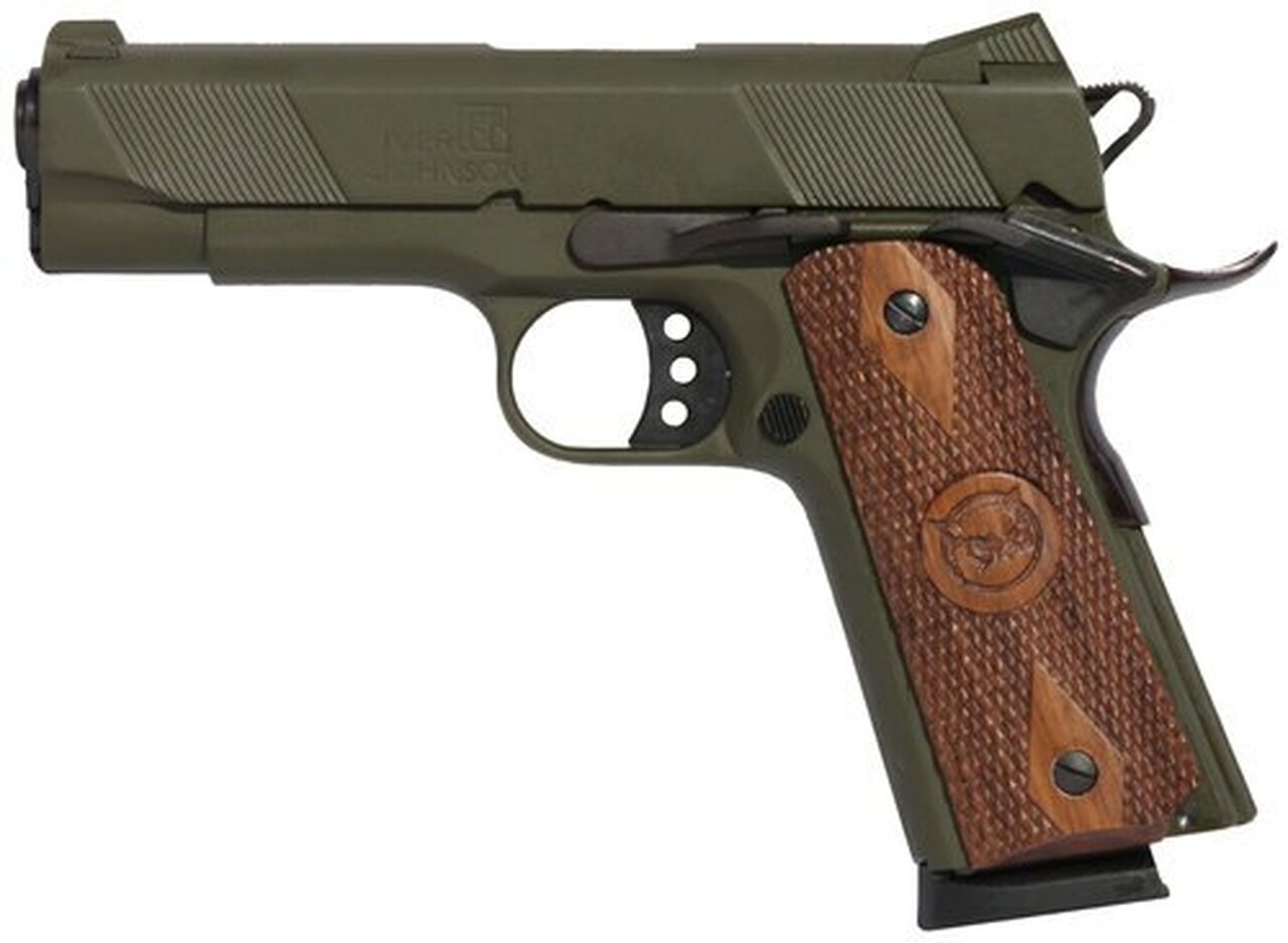 Iver Johnson 1911 Hawk Commander, .45 ACP, 4.25″, 8rd, OD Green