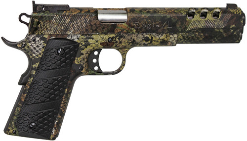 Iver Johnson Eagle XL10P 10mm, 6″ Barrel, Swamp Snake Hydrographic, G10 Grip, 8rd