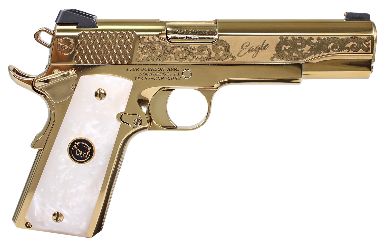 Iver Johnson Noble Eagle WP G2 45 ACP 5in Pearl