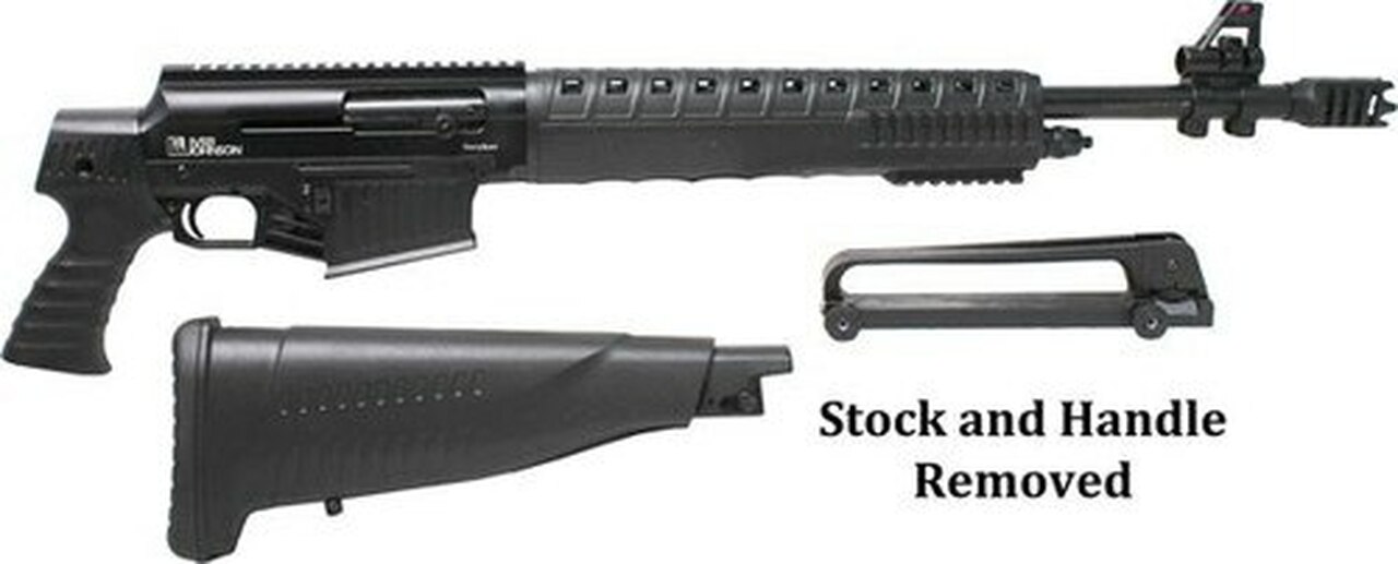 Iver Johnson Stryker AR-15 Shotgun 12GA. 3″ 20″ Barrel AR-STYLE 5-SHOT Black SYN