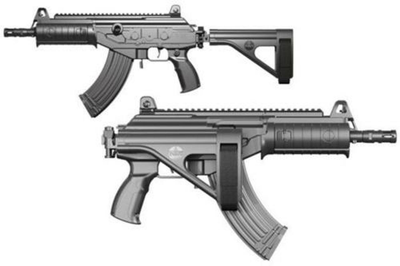 IWI Galil Ace Pistol 7.62x51mm, 11.8″ Barrel, Folding Stabilizing Brace, 20rd Mag