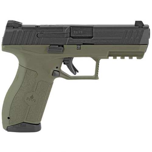 IWI Masada 9mm, 4.1″ Barrel, ODG, Optic Ready, Picatinny Rail, 17rd