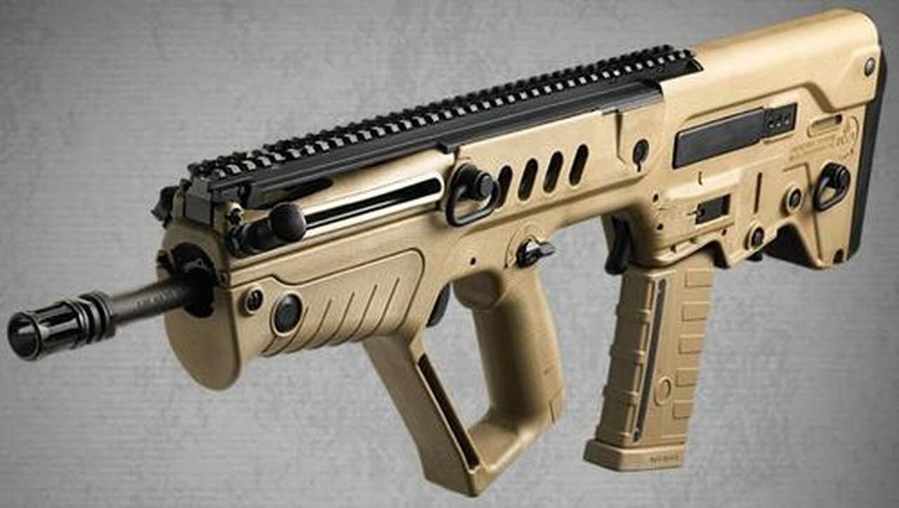 IWI TAVOR SAR Bullpup Rifle – Flattop 5.56 NATO, Flat Dark Earth Stock, 16.5 1:7 Barrel, 30rd Mag